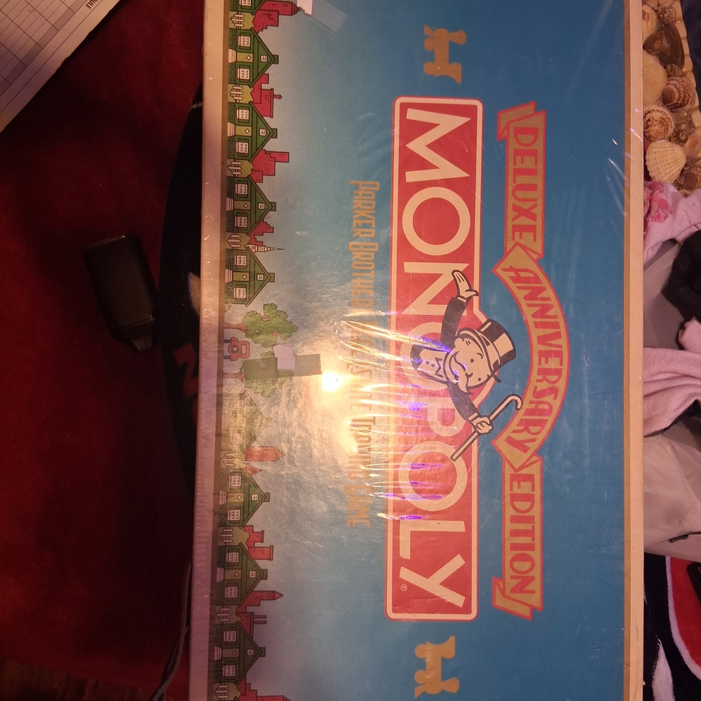 Monopoly Deluxe Anniversary Edition Board Game
